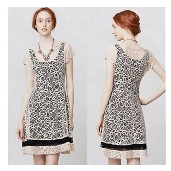 Anthropologie Dresses & Skirts - ANTHRO WESTON WEAR Crochet Boho A-Line Dress